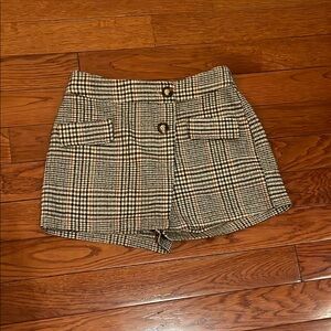 Plaid Women's Skort